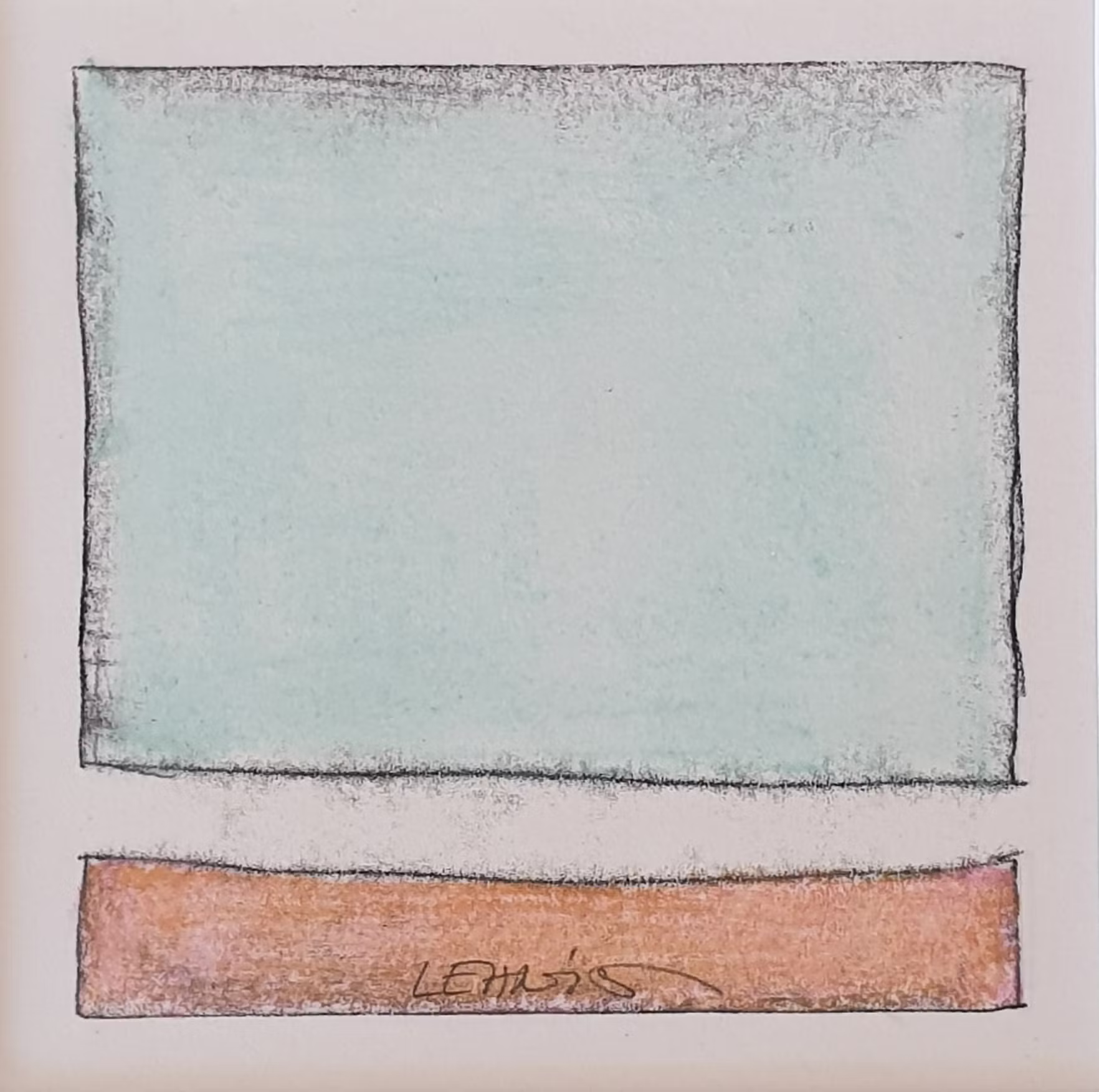 10x10 pearls of mallorca – original artwork 27 by Sandra Lehnis, Swiss contemporary painter